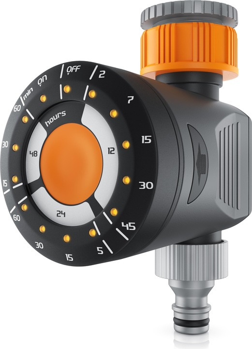 Immagine prodotto Brandson Controllo dell'irrigazione, computer elettrico per l'irrigazione, timer, adattatore da 1/2" e (Computer per l'irrigazione)