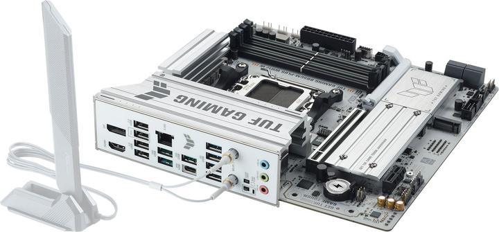 Produktbild ASUS MB TUF GAMING B850M-PLUS WIFI7 W (AM5, AMD B850, mATX)