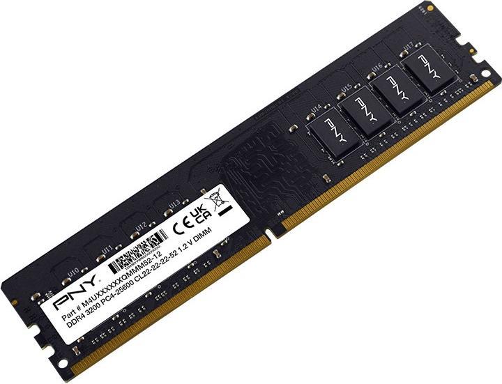 Image du produit PNY Pamięć 8GB DDR4 2666MHz 21300 MD8GSD42666-SI BULK (1 x 8GB, 2666 MHz, RAM DDR4)
