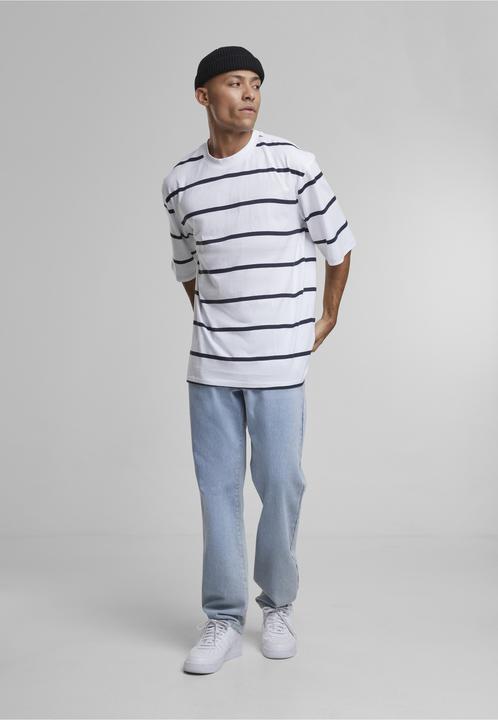 Produktbild Urban Classics Oversized Sleeve Modern Stripe Tee - 139403 (L)