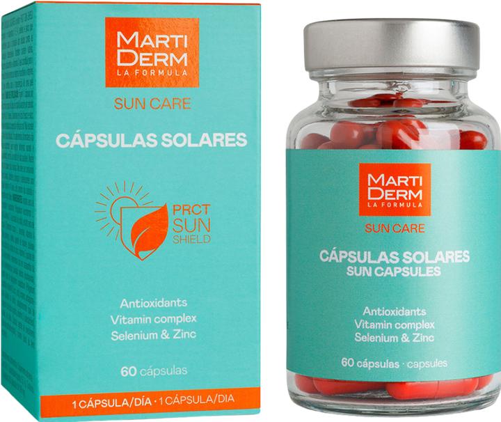 Actual product image Martiderm Sun Care 60 Capsules Sun Protect