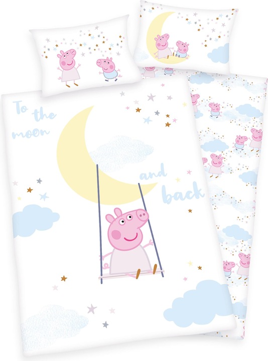 Immagine prodotto Babybest Peppa Pig (100 x 135 cm, 40 x 60 cm)