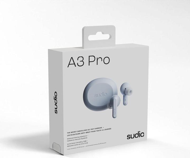 Actual product image Sudio A3 Pro Blue (ANC, 25 h, Wireless)