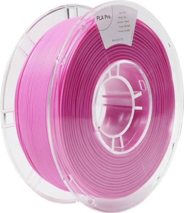 Produktbild Maertz PLA Pro Pink 1,75 mm 1.000 g (PLA-R, 1.75 mm, 1000 g, Pink)