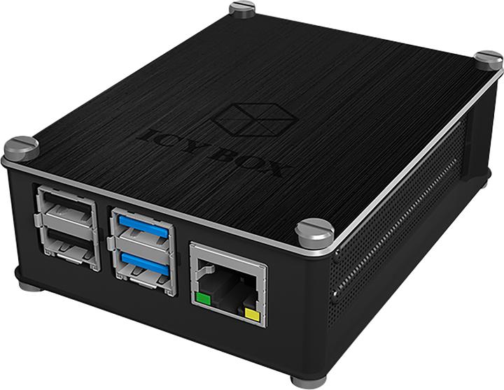 Produktbild Icy Box IB-RP108 Aluminium/Kunststoff, Anthrazit/Schwarz