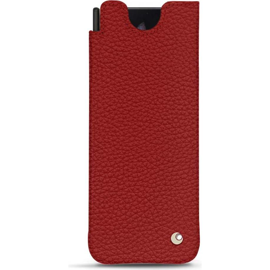 Noreve Lederschutzhülle (Samsung Galaxy Z Fold4), Smartphone Hülle, Rot