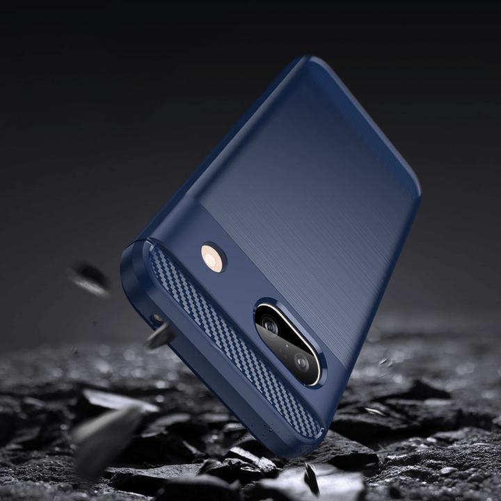 Immagine prodotto Cover-Discount Google Pixel 8a - Cover in metallo effetto carbonio (Google Pixel 8a)