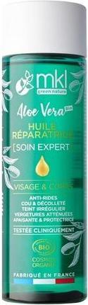 Immagine prodotto MKL Green Nature Olio di Aloe Vera Biologico Riparatore - 200 ml (Olio corpo, 200 ml)
