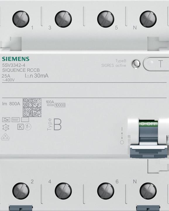 Image du produit Siemens RCD court délai 25A 3ma