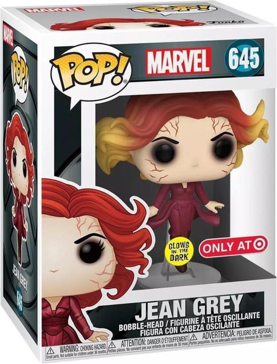 Actual product image Funko Pop! X-Men 20th Anniversary : Jean Grey GITD (645) EXM