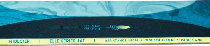 Produktbild Nidecker Snowboard Elle 2025 (155)