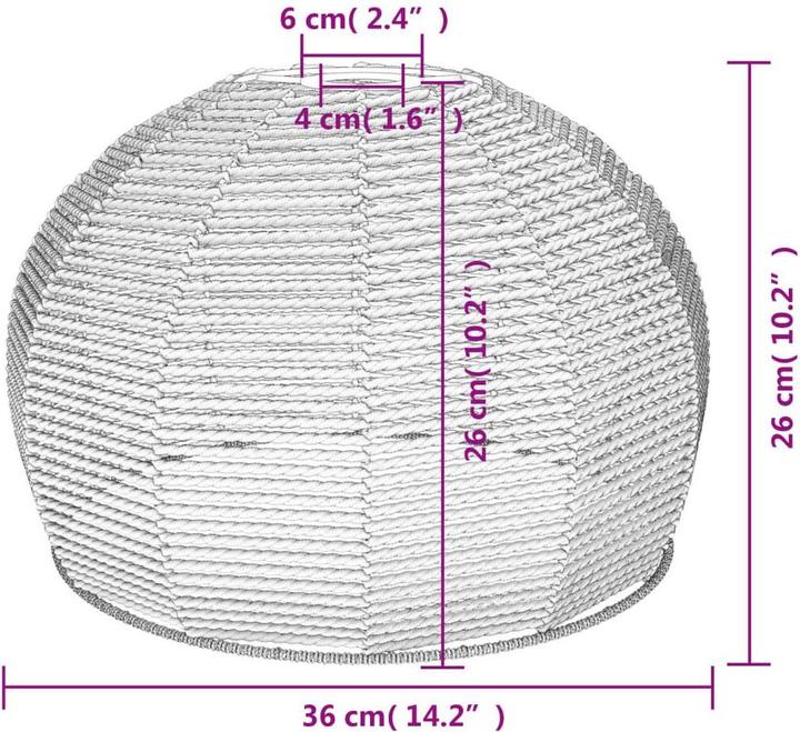 Produktbild vidaXL Lampenschirm