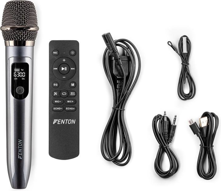 Produktbild Fenton Bluetooth Speaker Pulse130 Schwarz (12 h, Akkubetrieb, Netzbetrieb)