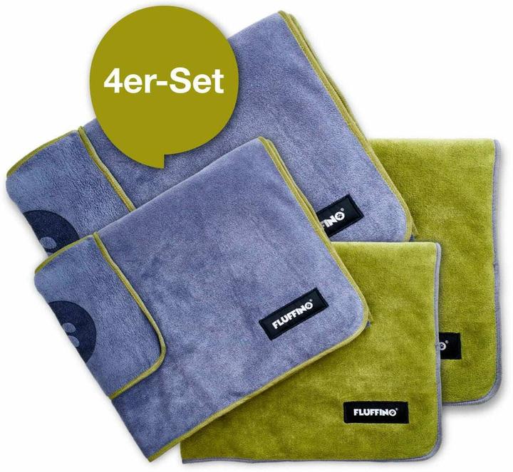Image du produit Fluffino Set de serviettes pour chiens 4 pcs. (Chien)