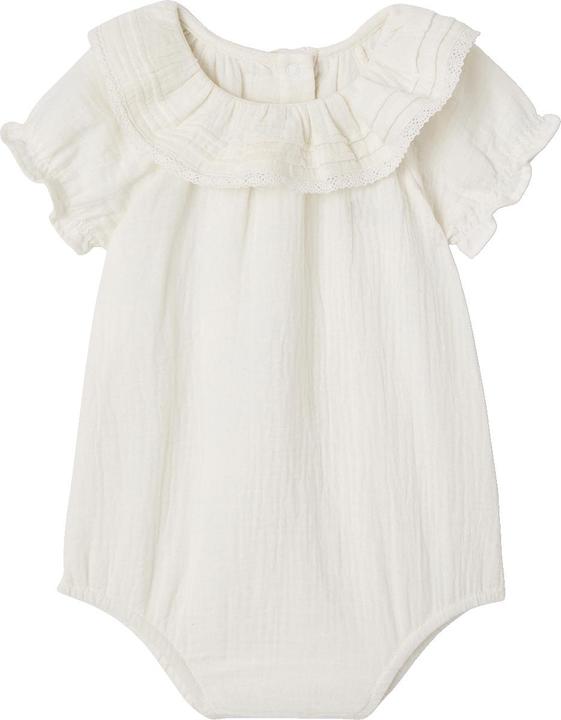 Actual product image Vertbaudet Baby Body aus Musselin mit Volantkragen (74)