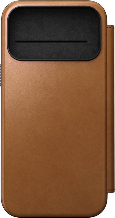 Actual product image Nomad Modern Leather Folio - Lederhülle für das iPhone (Apple iPhone 17 Pro Max)