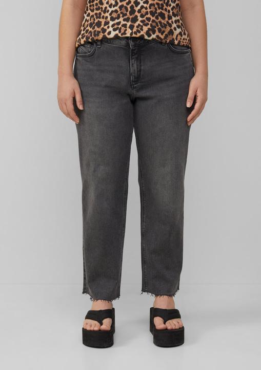 Image du produit S.Oliver Jeans-Hose Ankle-Jeans / Slim Fit / Mid Rise / Straight Leg (54)