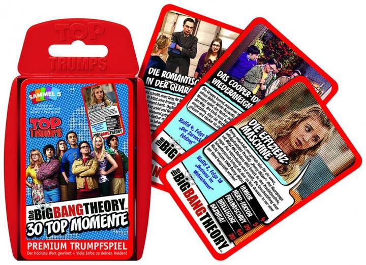 Actual product image Winning Moves Επιτραπέζιο Παιχνίδι The Big Bang Theory Top Trumps Specials Quiz Knowledge Card Game