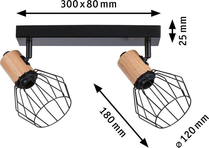 Actual product image Paulmann Spotlight Lanka (E14)
