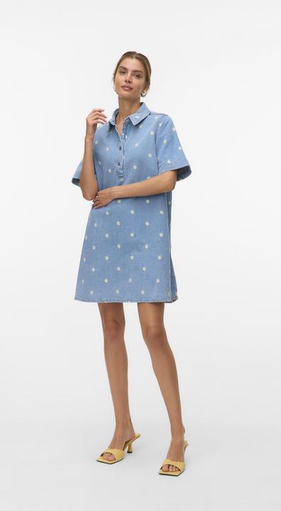 Immagine prodotto Vero Moda VMOCINA Kurzes Kleid Jeanskleid (XS)