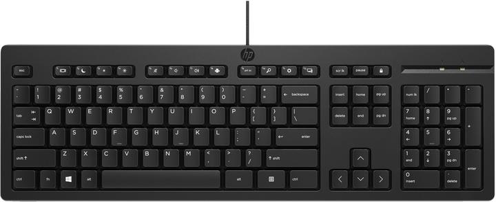 HP 125 Wired Keyboard GR (DE, Kabelgebunden)