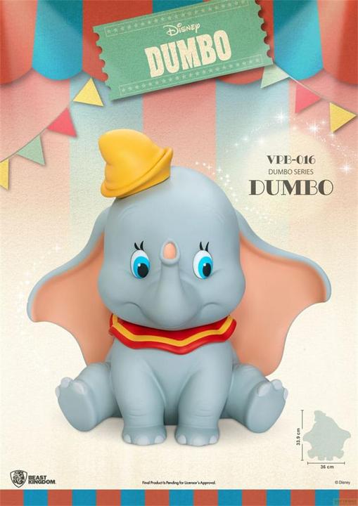 Image du produit Beast Kingdom Disney Piggy Tirelire vinyle fonctionnelle Dumbo 34 cm (34cm)