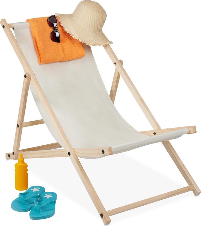 Relaxdays Liegestuhl (93.50 cm)