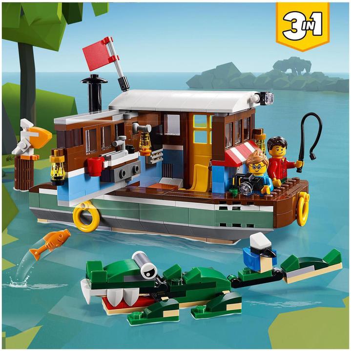 Actual product image LEGO Houseboat (31093, LEGO Creator 3-in-1)