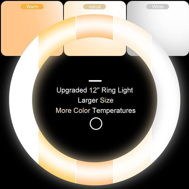 Actual product image UBeesize Ringlicht mit Stativ (Ring light)