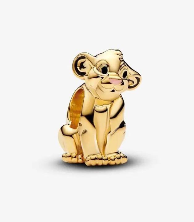 Immagine prodotto Pandora Charm Disney Il Re Leone Simba (Smalto, Lega metallica placcata oro)