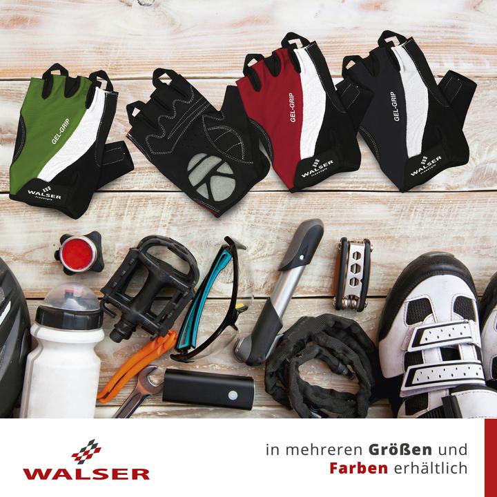 Produktbild Walser Fahrradhandschuhe Gr. M, grün Gel-Grip (M)