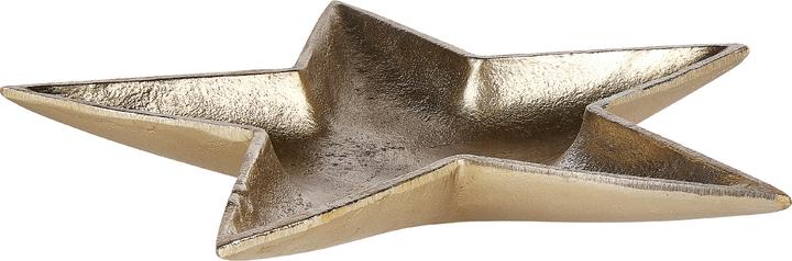 Produktbild Beliani Dekoschale Aluminium gold Sterne 2er Set BANTEN
