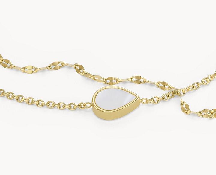 Actual product image Fossil Jewelry bracelet (19 cm, Stainless steel)