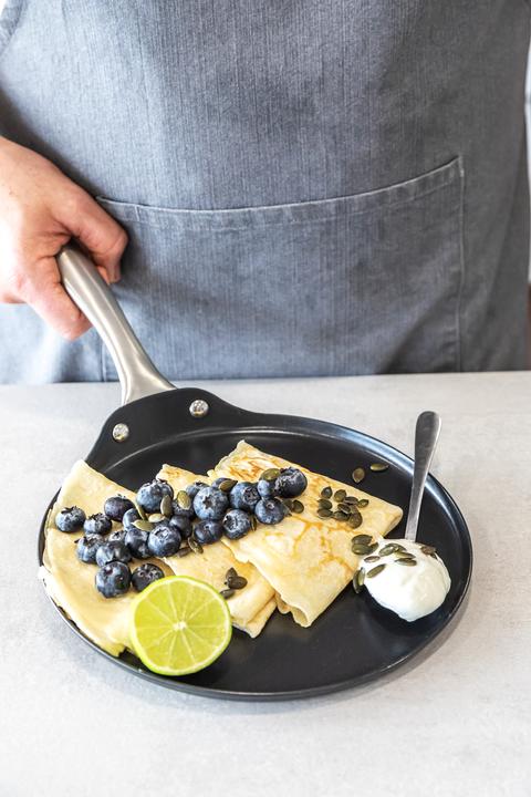 Produktbild Master Class Crêpespfanne (Crêpe Pfanne, Edelstahl, 24 x 8 cm)