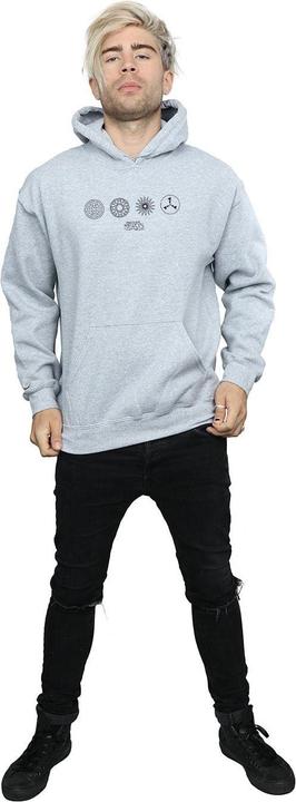 Produktbild Fantastic Beasts Circular Icons Kapuzenpullover (XXL)