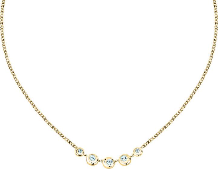 Immagine prodotto Morellato - Gold plated necklace with blue topaz Semipreziose SAXN01 (Argento 925)