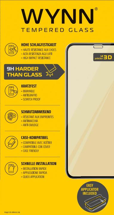 Immagine prodotto Wynn Electronics 3D Privacy Schutzglas iPhone 15 Pro - 30° 2 - Weg Schutz (Apple iPhone 15 Pro)