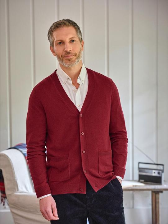 Produktbild Woolovers Strickjacke VAusschnitt Kaschmir (M)