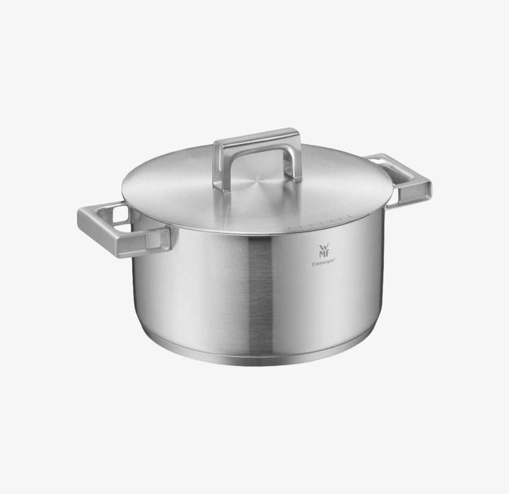 Image du produit WMF Ultimate Cool+ Casserole avec couvercle, 24 cm (24 cm, Casserole, Acier inoxydable)