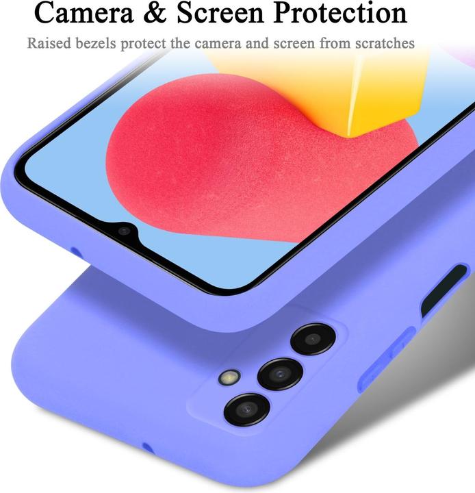 Image du produit Cadorabo TPU Liquid Silicone Case Housse pour Samsung Galaxy M13 4G (Samsung Galaxy M13)