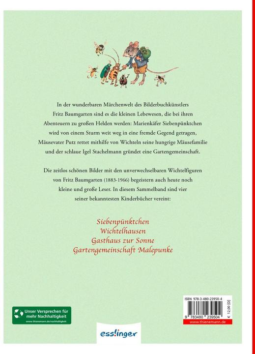 Immagine prodotto Heinemann:Wichtelgeschichten (Tedesco, Erich Heinemann, Fritz Baumgarten, 2024)