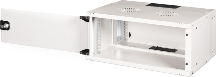 Actual product image Digitus 19" 4U wall-mounted housing, SOHO PRO 237 x 540 x 400 mm, grey (4 RU, 19 inch rack)