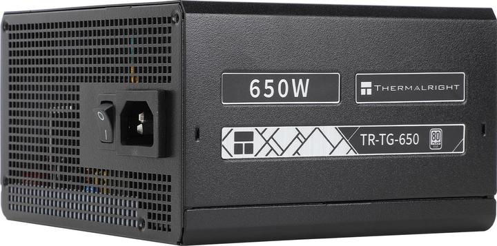 Actual product image Thermalright TG (Modular) black - Power supplies - 650 Watt - 120 mm - 80 Plus Gold certified (650 W)