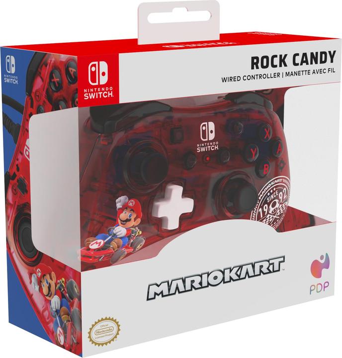 Productafbeelding PDP Controller Rock Candy Mario Kart (Switch, Switch Lite, Switch OLED)