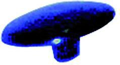 Image du produit SKS Bouchon de contact pour chromoplaste noir (Plaque de protection du tube diagonal)
