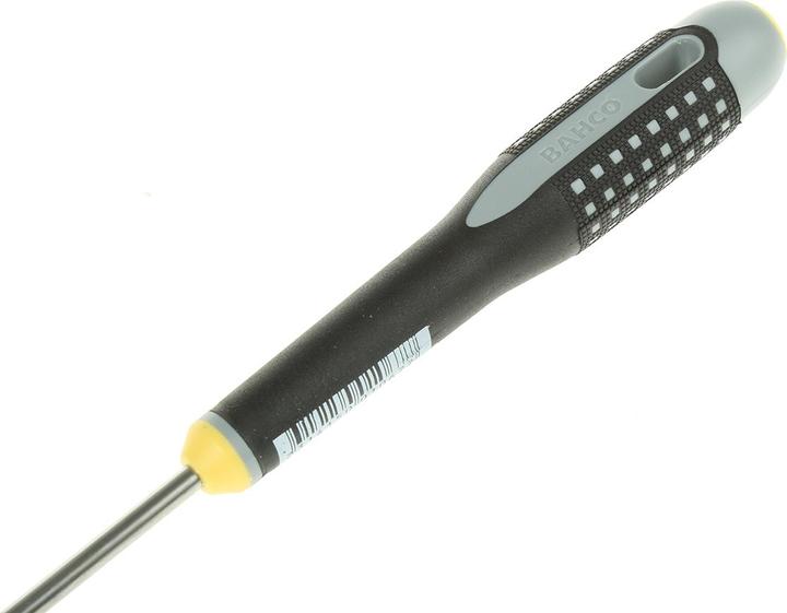 Produktbild Bahco ERGO Schraubendreher für Schlitzschrauben, gerade, mit 3-Komponenten-Griff 0,8 mm × 4 mm × 100 mm (Schlitzschrauben)