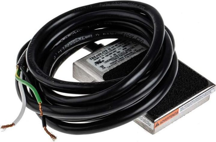 Rs Pro Foot switch, Ssteel IP68 w/cordset