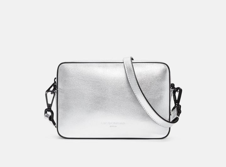 Produktbild Liebeskind Berlin Leren Schoudertas Hilla Silver Camera Bag Silver Zilverkleurig