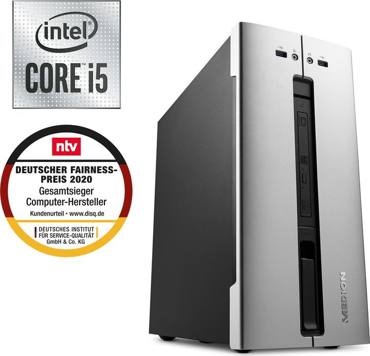 Image du produit Medion Akoya – P63011 (Intel Core i5-10400, 16 Go, 1000 Go)