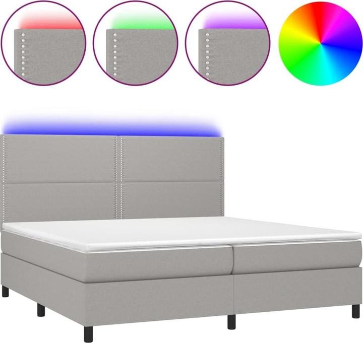 Image du produit vidaXL Boxspringbett (200 x 200 cm)